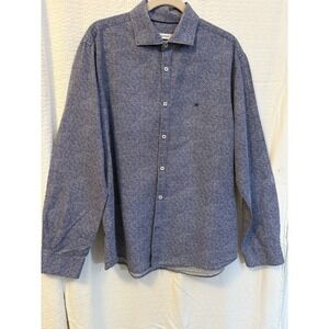 PEDRO DEL HIERRO US 44 UK XL MEN'S S/S TAILORED FIT NON IRON SHIRT